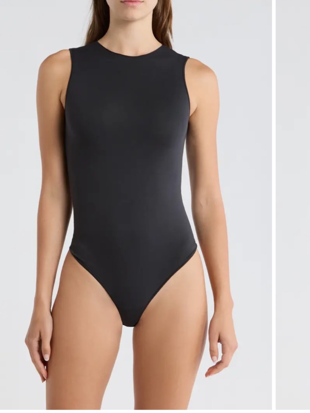 Skims Sleeveless Crewneck Bodysuit